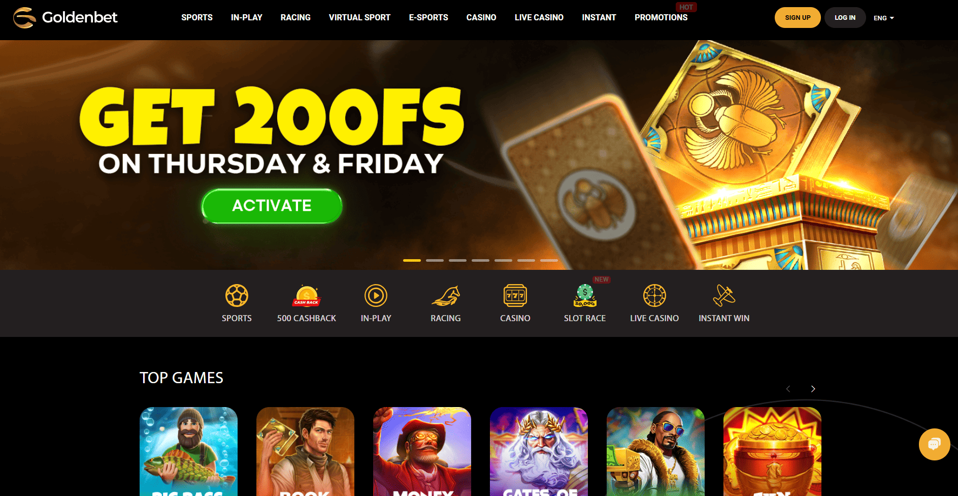 Goldenbet Bookmaker