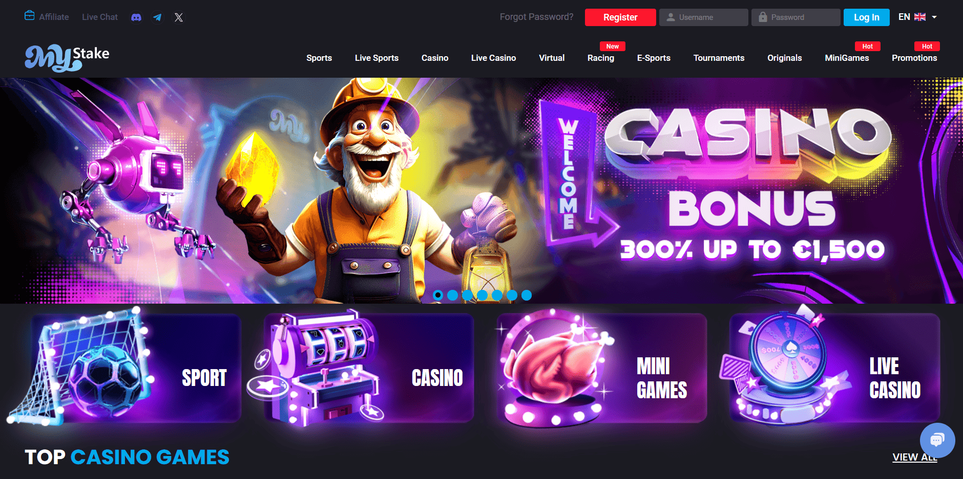 MyStake Bookmaker